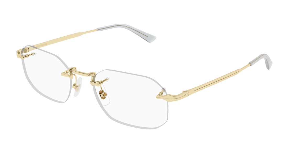 Óculos graduados montblanc mb0307o 001 masculino tamanho 54mm - Vista principal