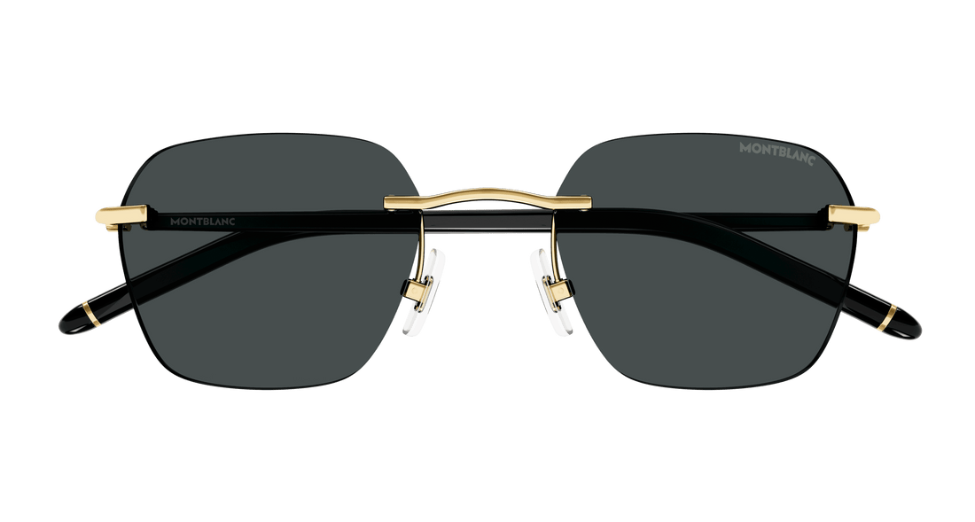 Gafas de sol montblanc mb0270s 001 square masculino talla 51mm - Vista de detalle