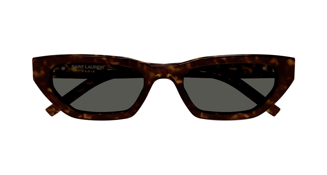 Okulary przeciwsłoneczne saint laurent sl m126 002 rectangular unisex rozmiar 54mm - Widok szczegółowy