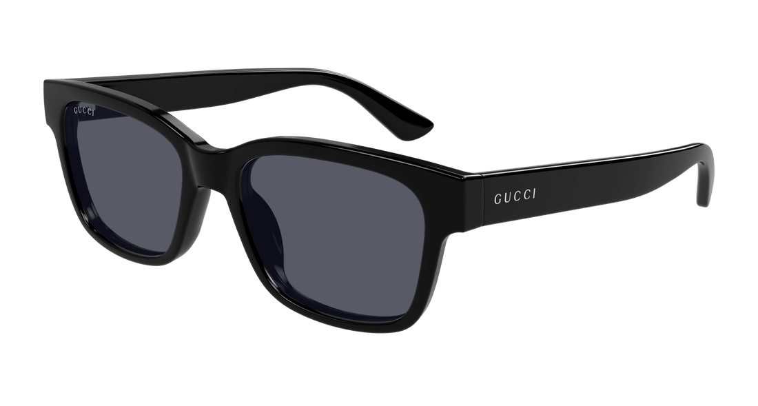 Óculos de sol gucci gg1716s 001 negro rectangular / squared masculino tamanho 54mm - Vista principal