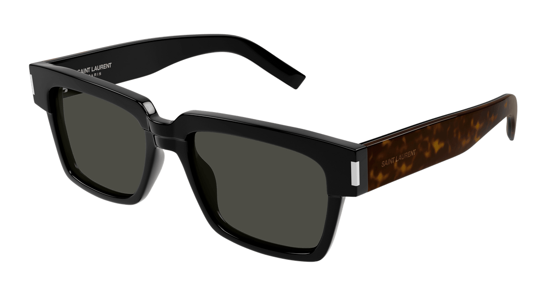 Okulary przeciwsłoneczne saint laurent sl 732 vadim 002 negro rectangular / squared masculino rozmiar 54mm - Widok główny
