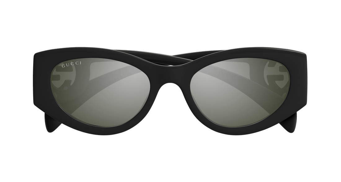 Óculos de sol gucci gg1691s 001 negro cat eye femenino tamanho 54mm - Vista de detalhe