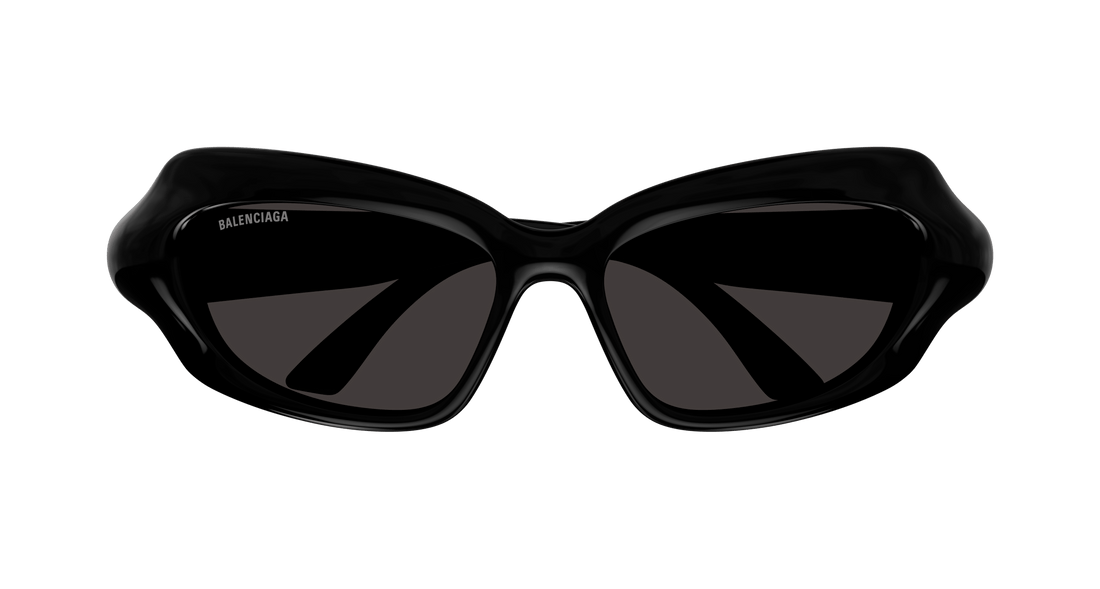 Occhiali da sole balenciaga bb0354s 001 negro rectangular / squared femenino taglia 59mm - Vista dettagliata