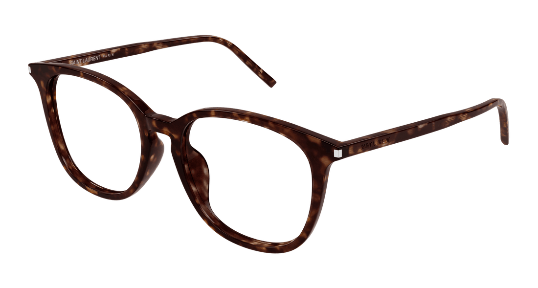 Brillen saint laurent sl 724/f 002 havana cat eye femenino größe 53mm - Hauptansicht