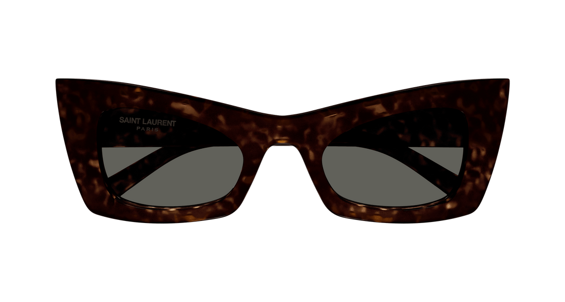 Sonnenbrillen saint laurent sl 702 002 havana cat eye femenino größe 49mm - Detailansicht