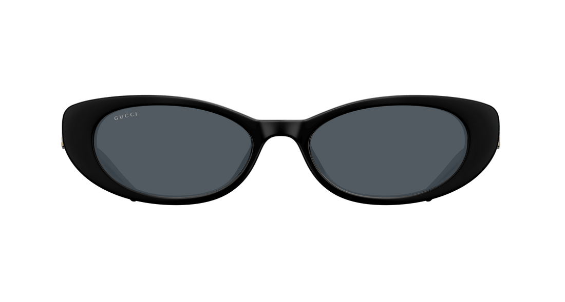 Lunettes de soleil gucci gg1680s 002 negro cat eye femenino taille 52mm - Vue détaillée
