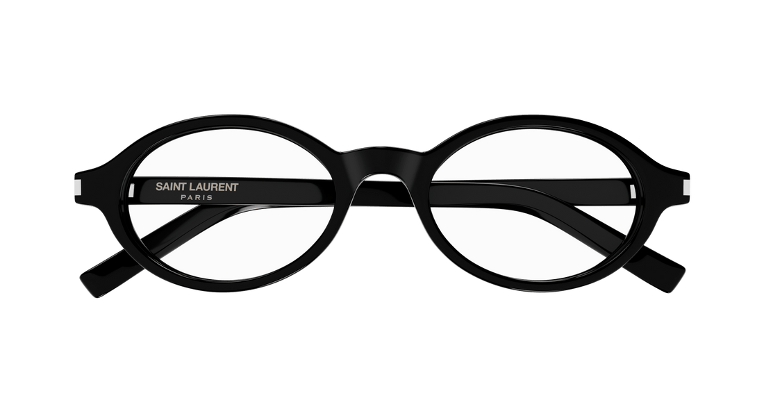 Occhiali da vista saint laurent sl 751 jeanne opt 001 negro round/oval/panthos femenino taglia 50mm - Vista dettagliata