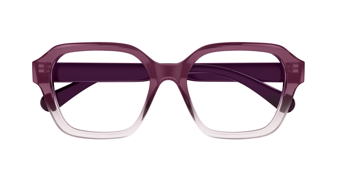 Prescription glasses chloé ch0272o 003 burdeos rectangular / squared femenino size 53mm - Detailed view