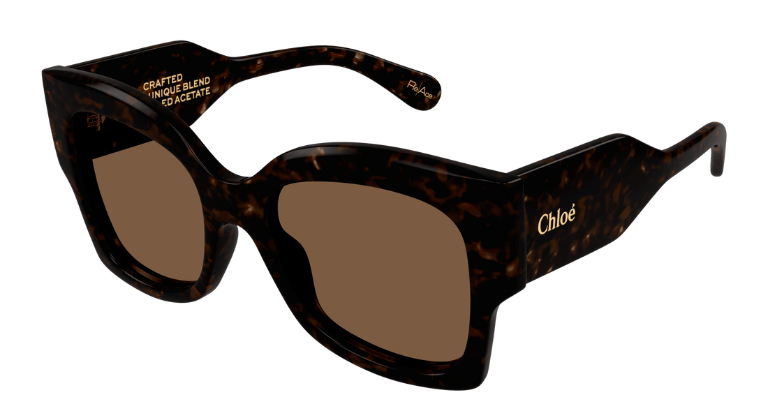 Gafas de sol chloé ch0252s 002 havana butterfly femenino talla 55mm - Vista principal