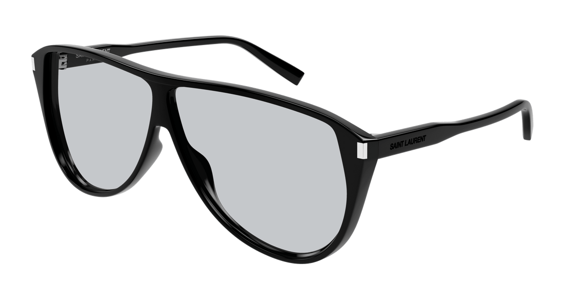 Okulary przeciwsłoneczne saint laurent sl 731 gaspar 001 negro pilot/navigator masculino rozmiar 65mm - Widok główny