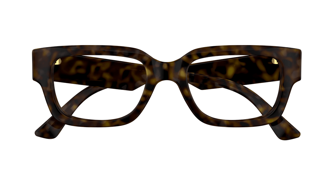 Occhiali da vista gucci gg1666o 007 havana cat eye femenino taglia 53mm - Vista dettagliata