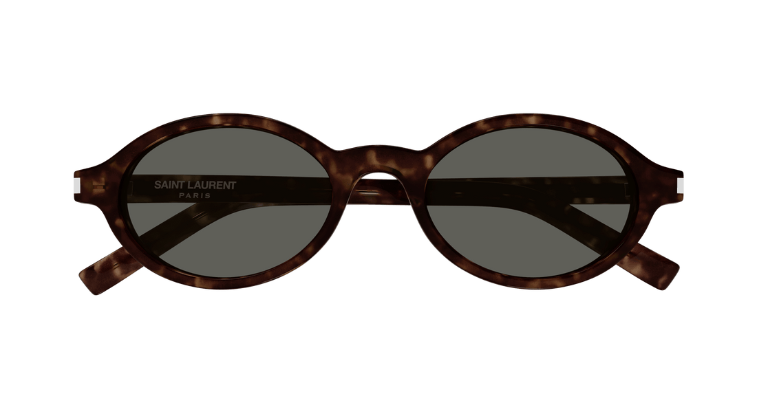 Okulary przeciwsłoneczne saint laurent sl 751 jeanne 002 havana round/oval/panthos femenino rozmiar 50mm - Widok szczegółowy