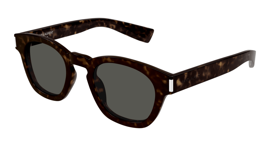 Okulary przeciwsłoneczne saint laurent sl 746 002 havana round/oval/panthos unisex rozmiar 48mm - Widok główny
