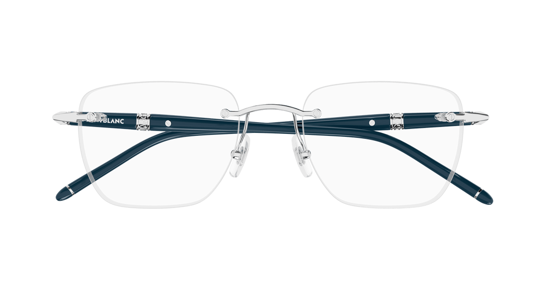 Óculos graduados montblanc mb0346o 002 masculino tamanho 53mm - Vista de detalhe