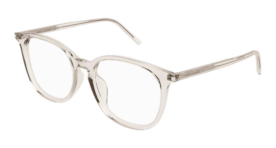 Brillen saint laurent sl 724/f 003 beige cat eye femenino größe 53mm - Hauptansicht