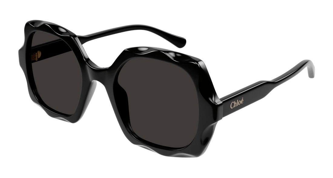 Gafas de sol chloé ch0226s 005 negro rectangular / squared femenino talla 53mm - Vista principal