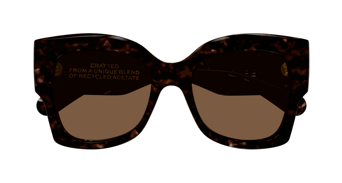 Gafas de sol chloé ch0252s 002 havana butterfly femenino talla 55mm - Vista de detalle