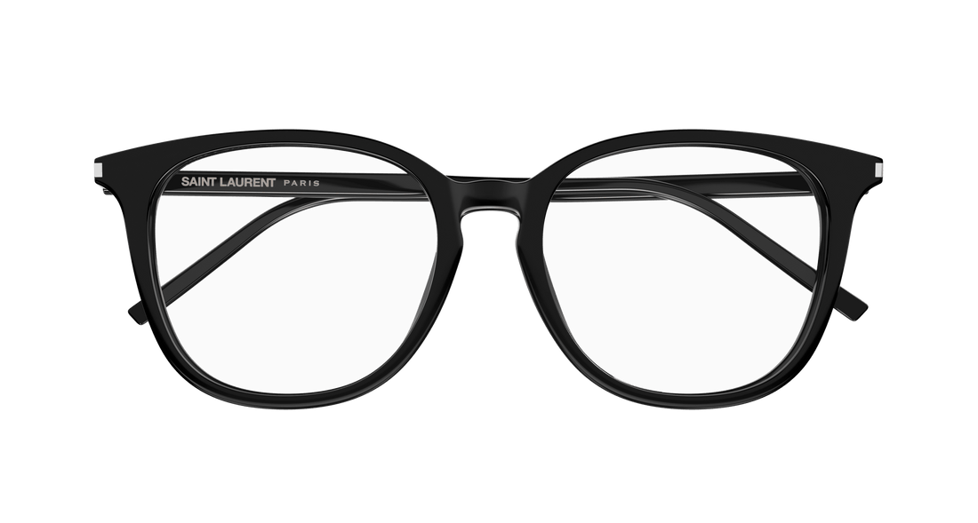 Brillen saint laurent sl 724/f 001 negro cat eye femenino größe 53mm - Detailansicht