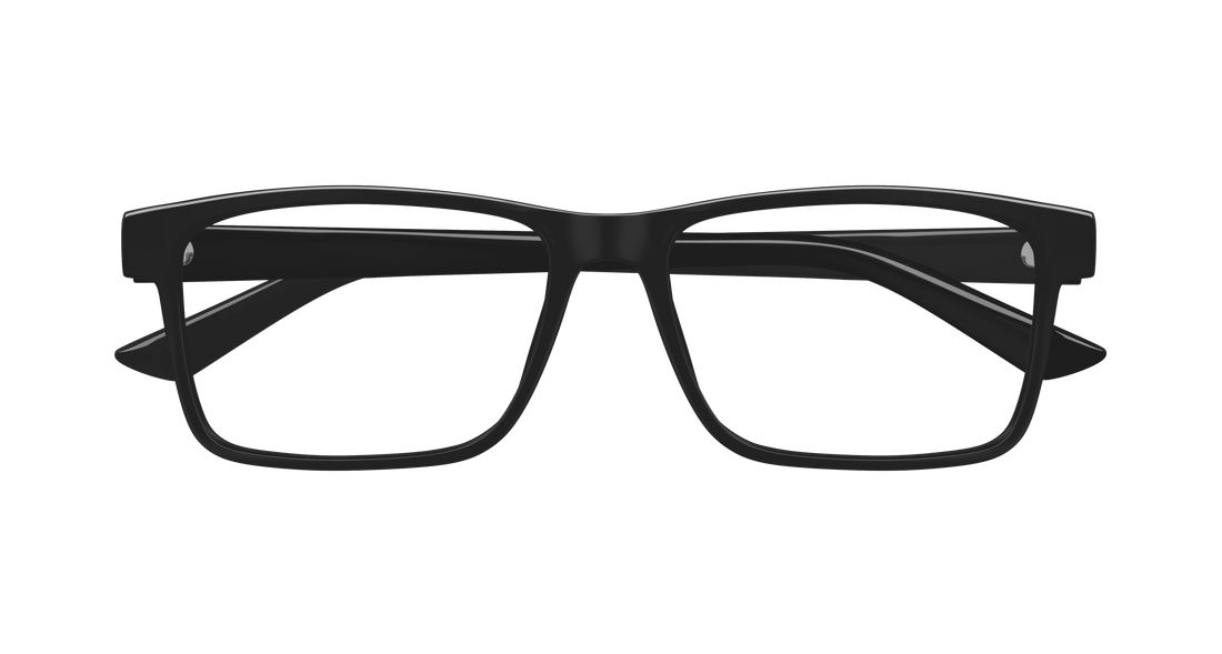 Occhiali da vista puma pu0473o 001 negro rectangular / squared masculino taglia 56mm - Vista dettagliata