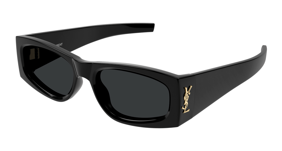 Óculos de sol saint laurent sl m140/f 001 negro rectangular / squared femenino tamanho 56mm - Vista principal