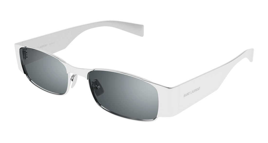 Sunglasses saint laurent sl 738 001 plateado rectangular / squared unisex size 54mm - Main view