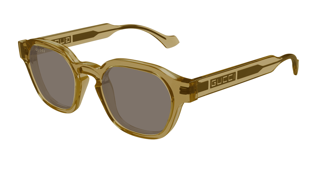 Occhiali da sole gucci gg1730s 003 amarillo round/oval/panthos masculino taglia 50mm - Vista principale