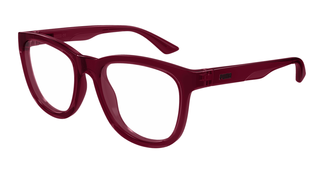 Occhiali da vista puma pu0465o 003 rosa rectangular / squared unisex taglia 53mm - Vista principale