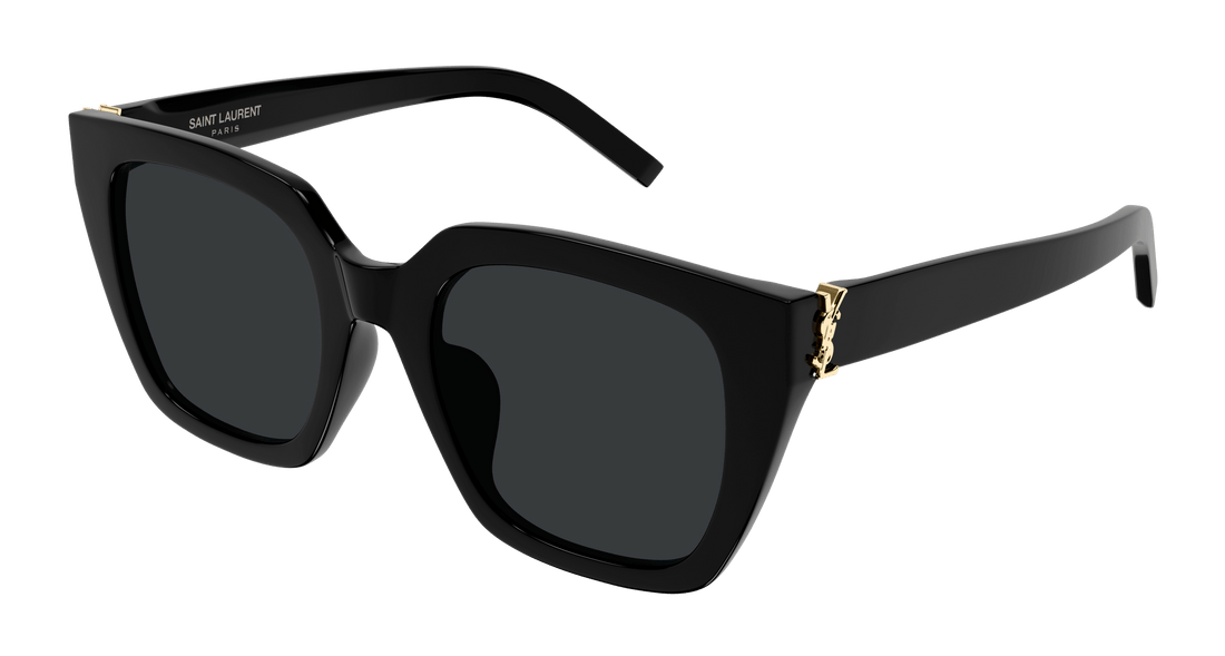 Sunglasses saint laurent sl m143/f 001 negro cat eye femenino size 52mm - Main view
