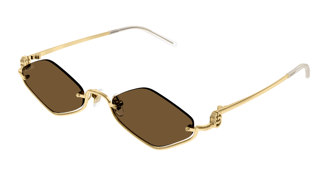 Sonnenbrillen gucci gg1604s 002 dorado geometric femenino größe 53mm - Hauptansicht