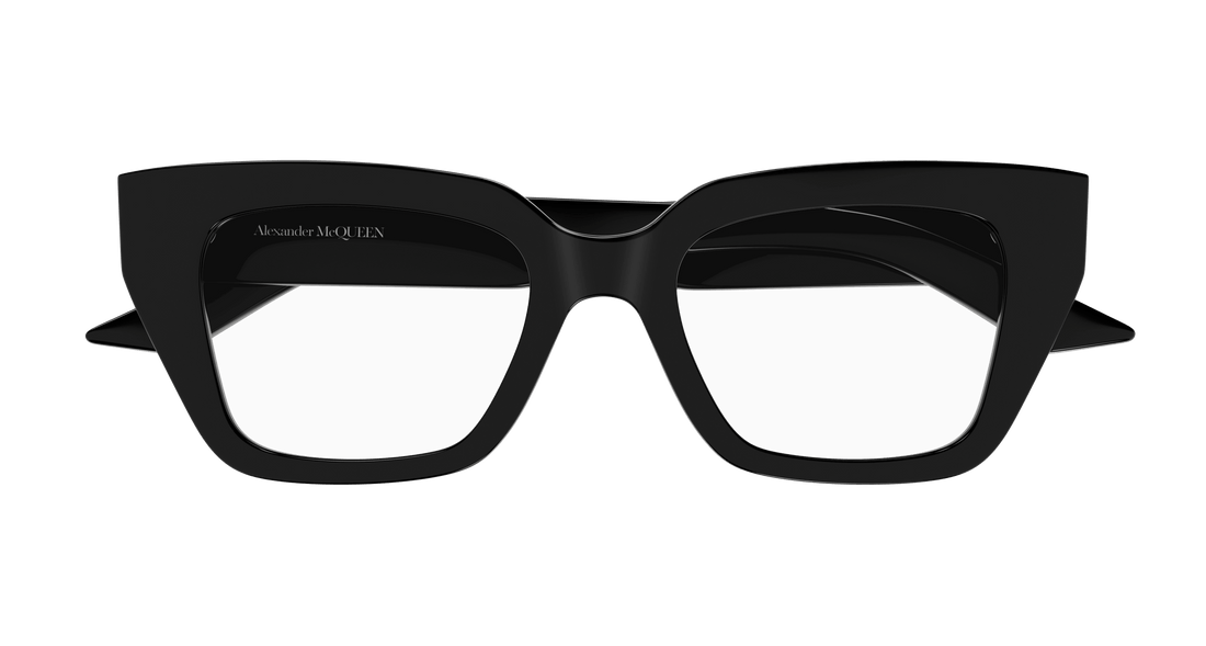 Gafas graduadas alexander mcqueen am0453o 001 femenino talla 49mm - Vista de detalle