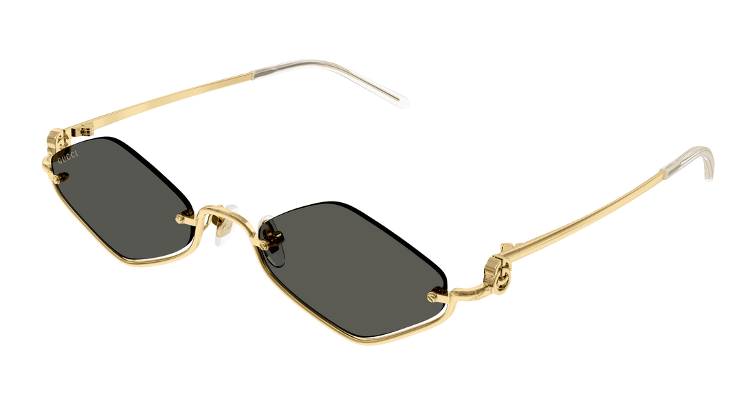 Occhiali da sole gucci gg1604s 001 dorado geometric femenino taglia 53mm - Vista principale