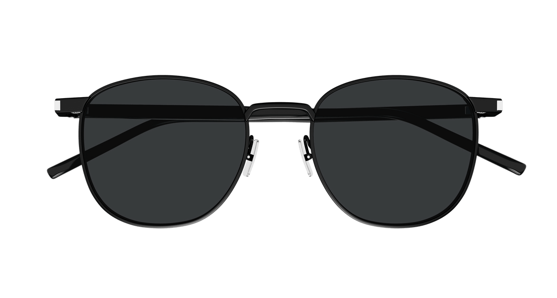 Okulary przeciwsłoneczne saint laurent sl 747 006 negro round/oval/panthos unisex rozmiar 53mm - Widok szczegółowy
