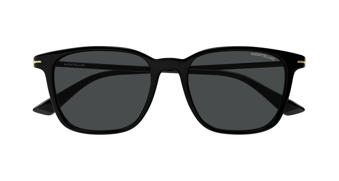 Lunettes de soleil montblanc mb0338s 001 masculino taille 52mm - Vue détaillée
