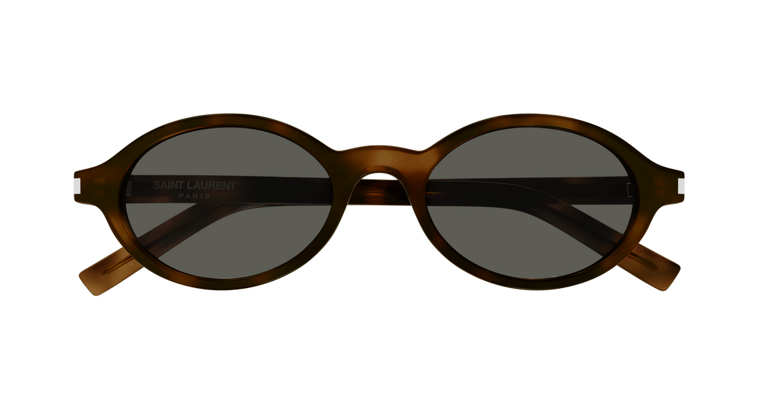 Sonnenbrillen saint laurent sl 751 jeanne 003 havana round/oval/panthos femenino größe 50mm - Detailansicht