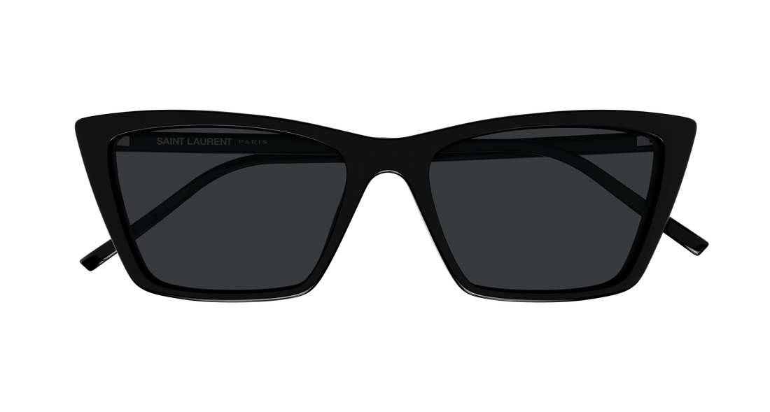 Occhiali da sole saint laurent sl 737 mica thin 001 negro rectangular / squared femenino taglia 54mm - Vista dettagliata