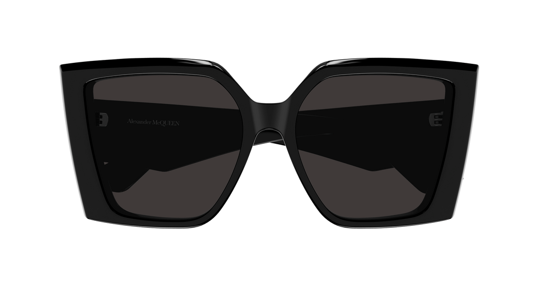 Sonnenbrillen alexander mcqueen am0467s 001 negro rectangular / squared femenino größe 56mm - Detailansicht