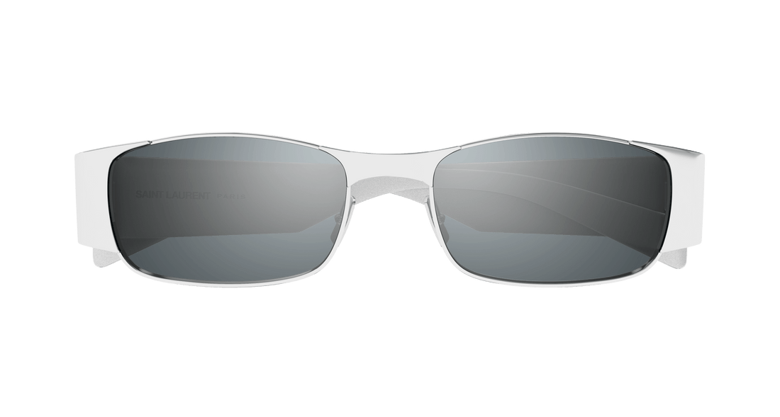 Sunglasses saint laurent sl 738 001 plateado rectangular / squared unisex size 54mm - Detailed view
