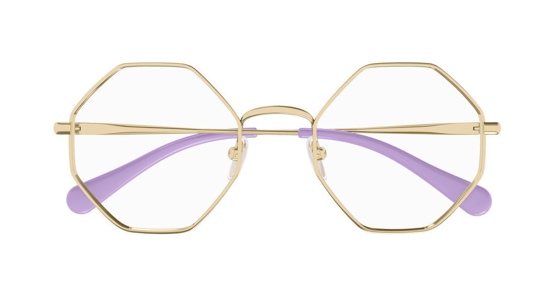 Prescription glasses chloé cc0023o 001 infantil size 47mm - Detailed view