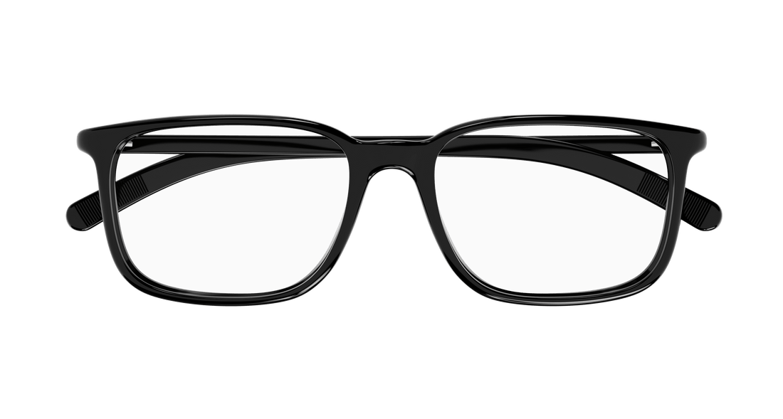 Gafas graduadas montblanc mb0328o 001 masculino talla 54mm - Vista de detalle