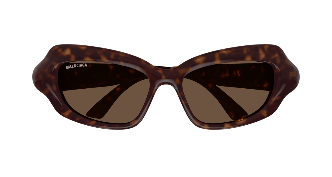 Occhiali da sole balenciaga bb0354s 002 havana rectangular / squared femenino taglia 59mm - Vista dettagliata