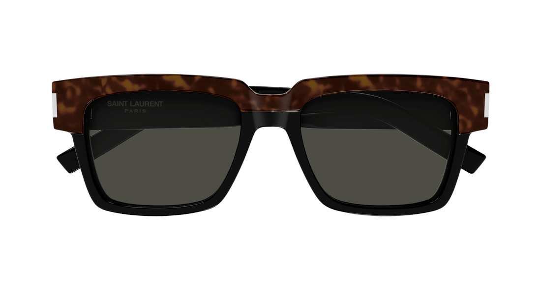 Okulary przeciwsłoneczne saint laurent sl 732 vadim 003 havana rectangular / squared masculino rozmiar 54mm - Widok szczegółowy