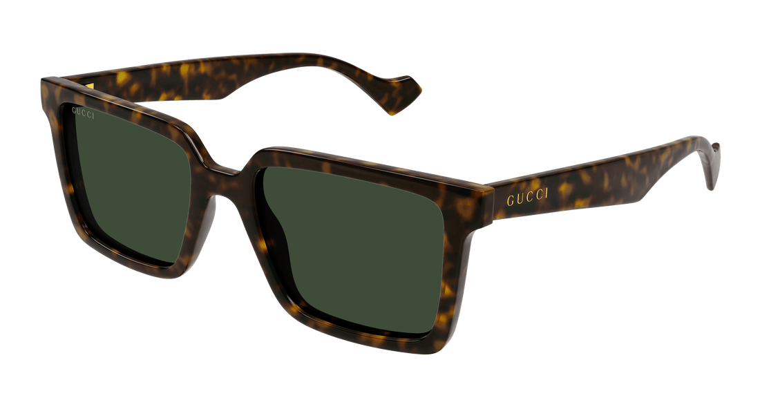 Sunglasses gucci gg1540s 002 havana square masculino size 55mm - Main view