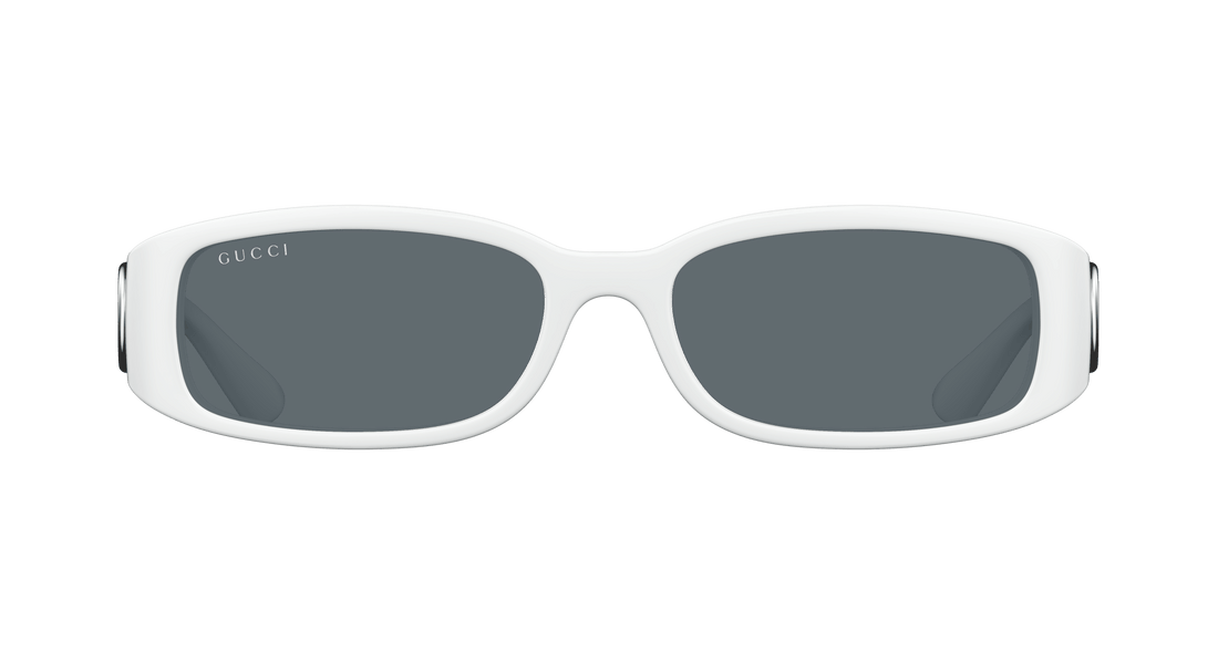 Okulary przeciwsłoneczne gucci gg1661s 003 blanco rectangular / squared femenino rozmiar 54mm - Widok szczegółowy