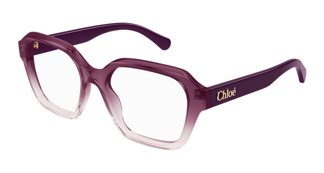 Prescription glasses chloé ch0272o 003 burdeos rectangular / squared femenino size 53mm - Main view