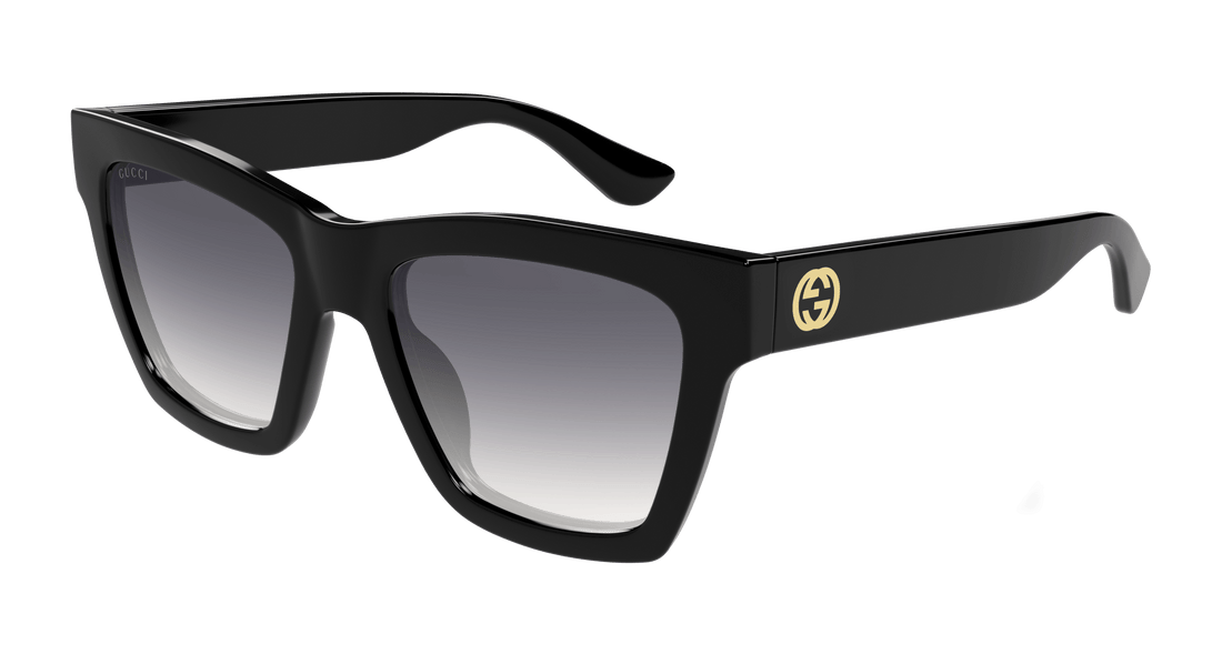 Óculos de sol gucci gg1714s 001 negro cat eye femenino tamanho 54mm - Vista principal