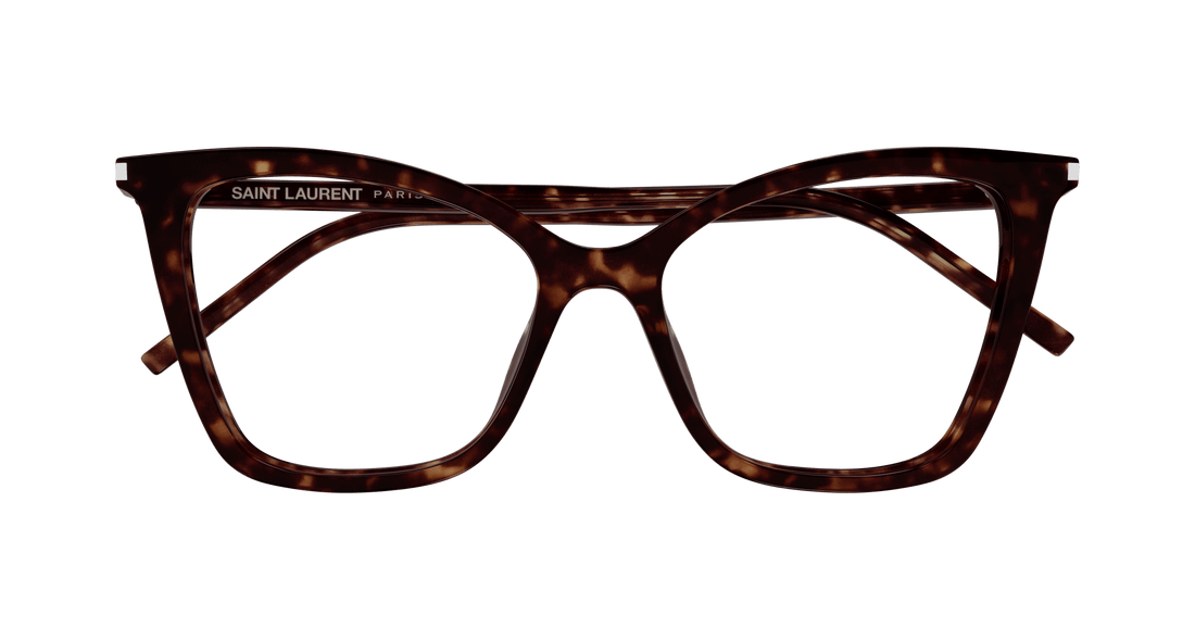Brillen saint laurent sl 386 013 havana cat eye femenino größe 53mm - Detailansicht