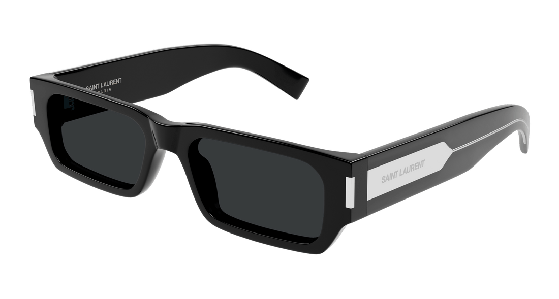 Sunglasses saint laurent sl 660 001 rectangular unisex size 54mm - Main view