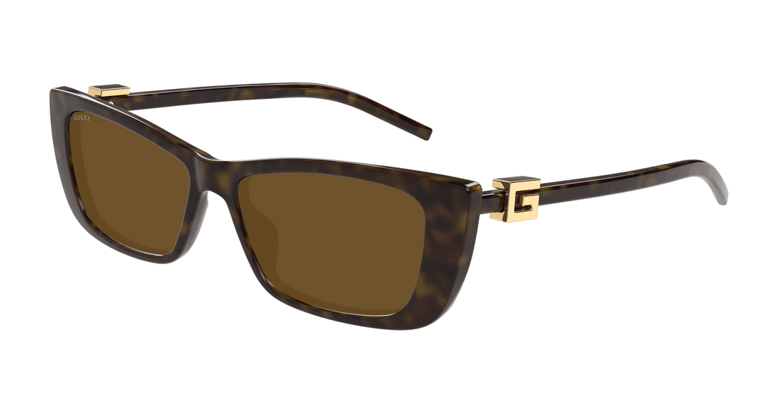Sonnenbrillen gucci gg1681s 004 havana cat eye femenino größe 53mm - Hauptansicht