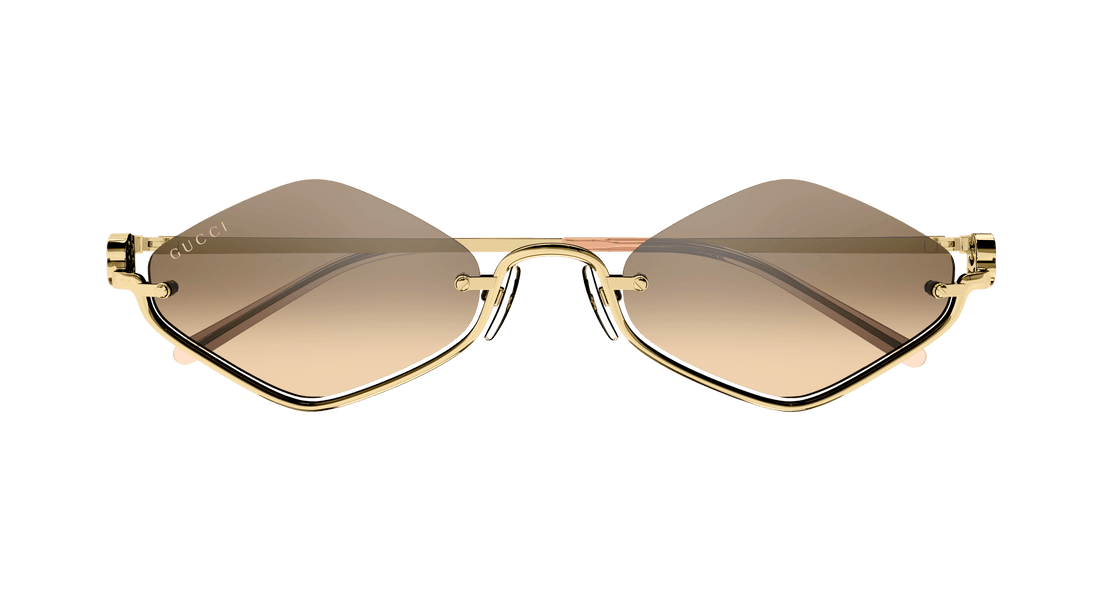 Occhiali da sole gucci gg1604s 003 dorado geometric femenino taglia 53mm - Vista dettagliata