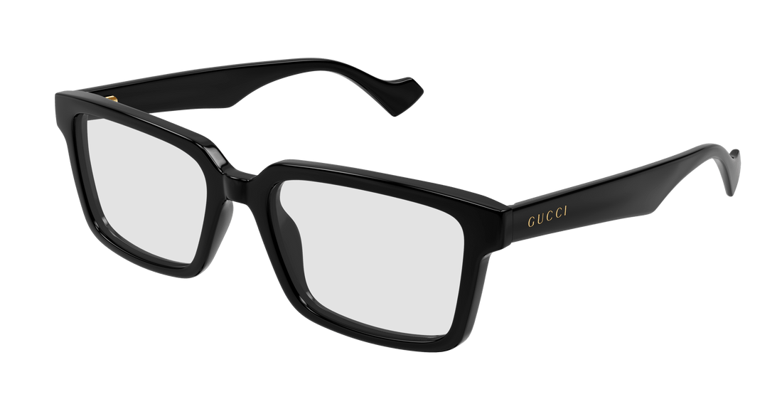 Óculos de sol gucci gg1543s 004 negro square masculino tamanho 54mm - Vista de detalhe